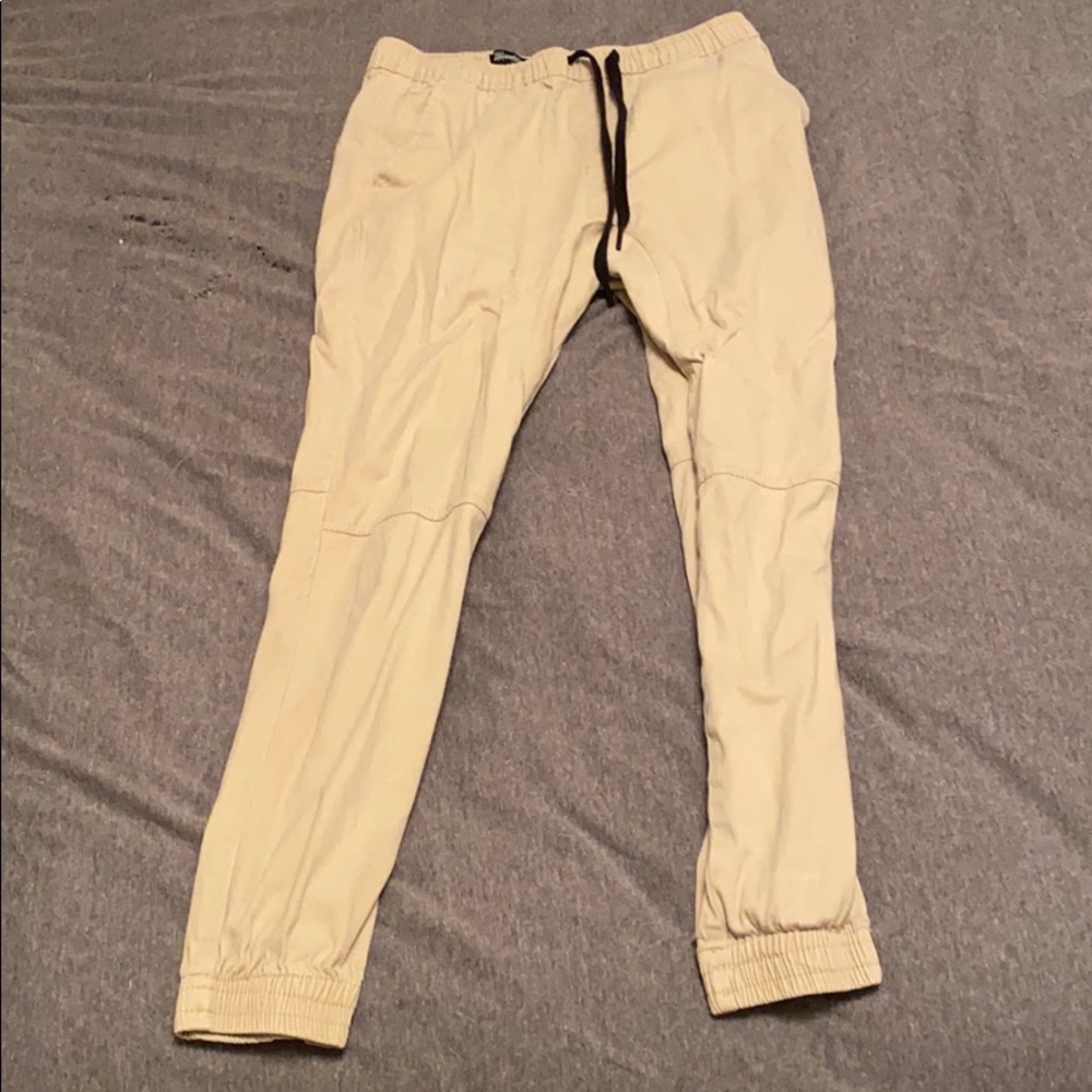 Brooklyn tan joggers